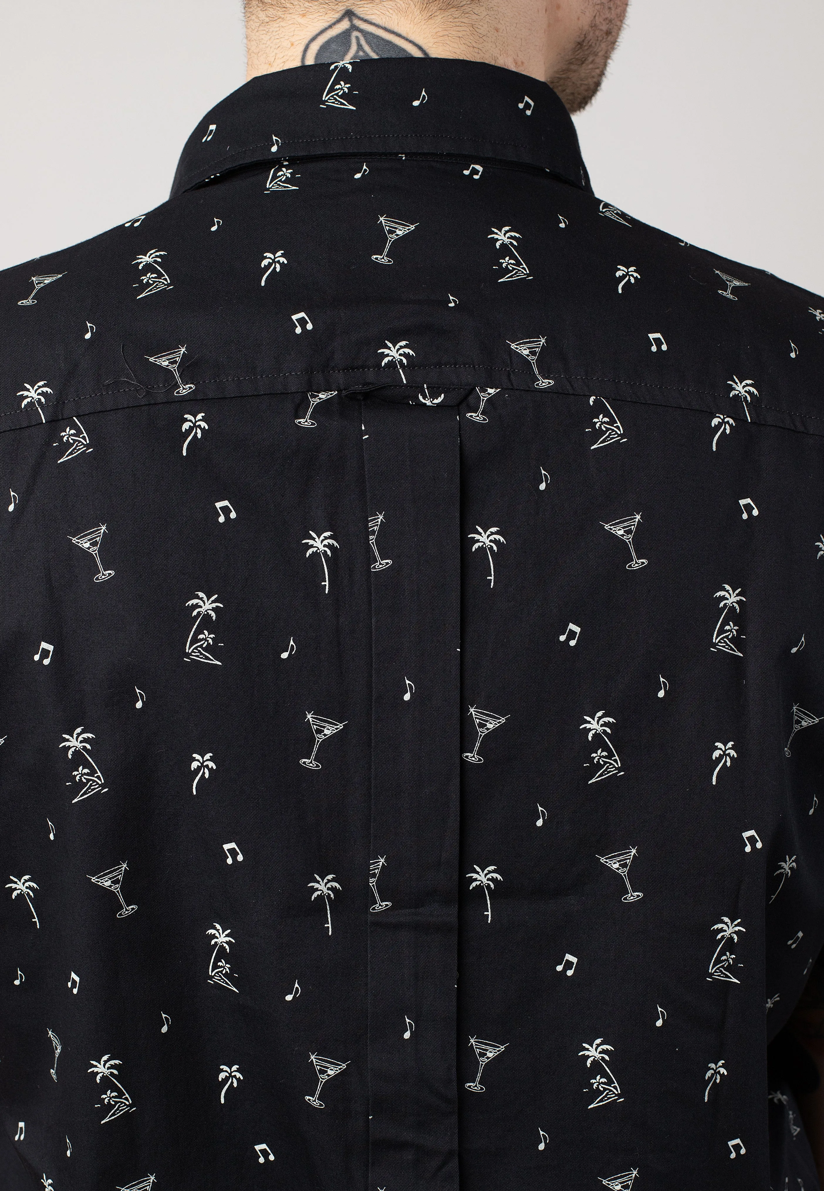 Ben Sherman - Scattered Print Black - Shirt
