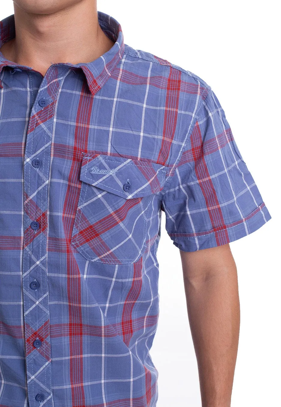 Brandit - Roadstar Red/Blue - Shirt