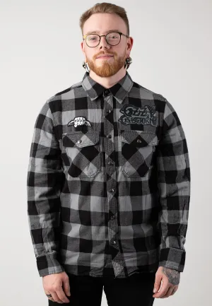 Brandit x Ozzy Osbourne - Check Shirt Long - Shirt