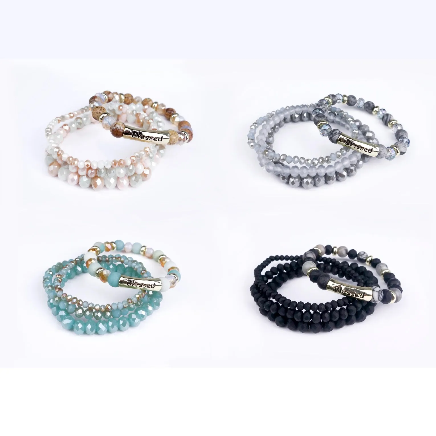BUY 1 GET 1 FREE Blessings Beaded Stack Bracelet
