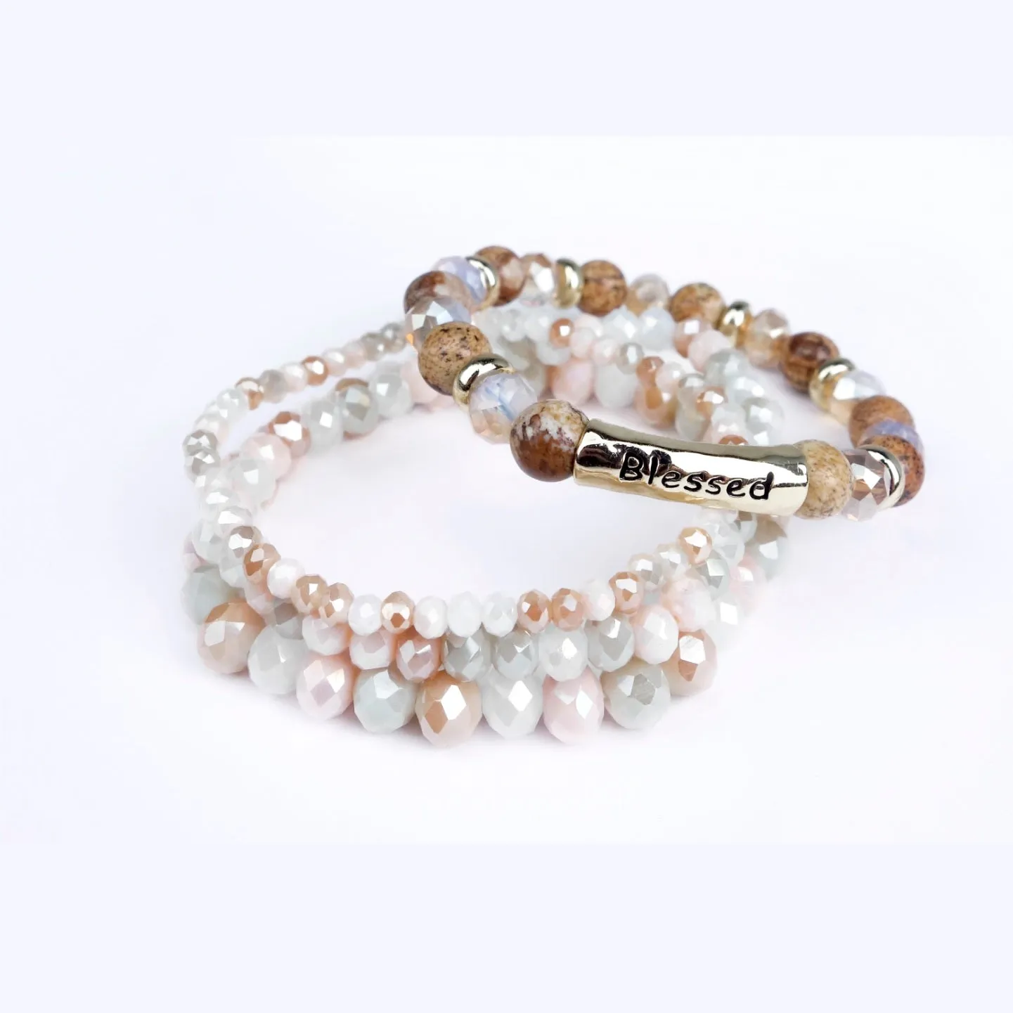 BUY 1 GET 1 FREE Blessings Beaded Stack Bracelet