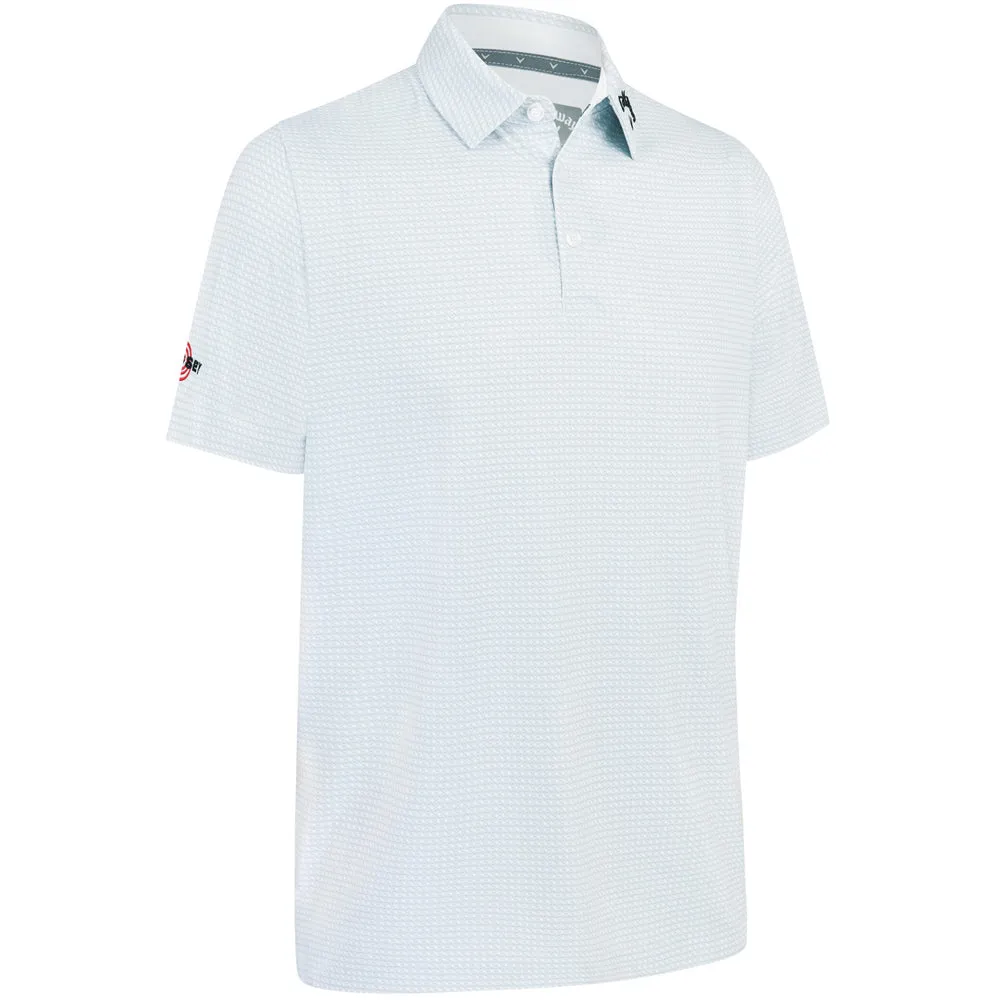 Callaway Odyssey Print Polo Shirt - Bright White