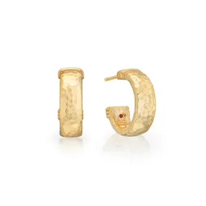 CAPUCINE DE WULF - CLEOPATRA CLASSIC SMALL HOOP EARRING