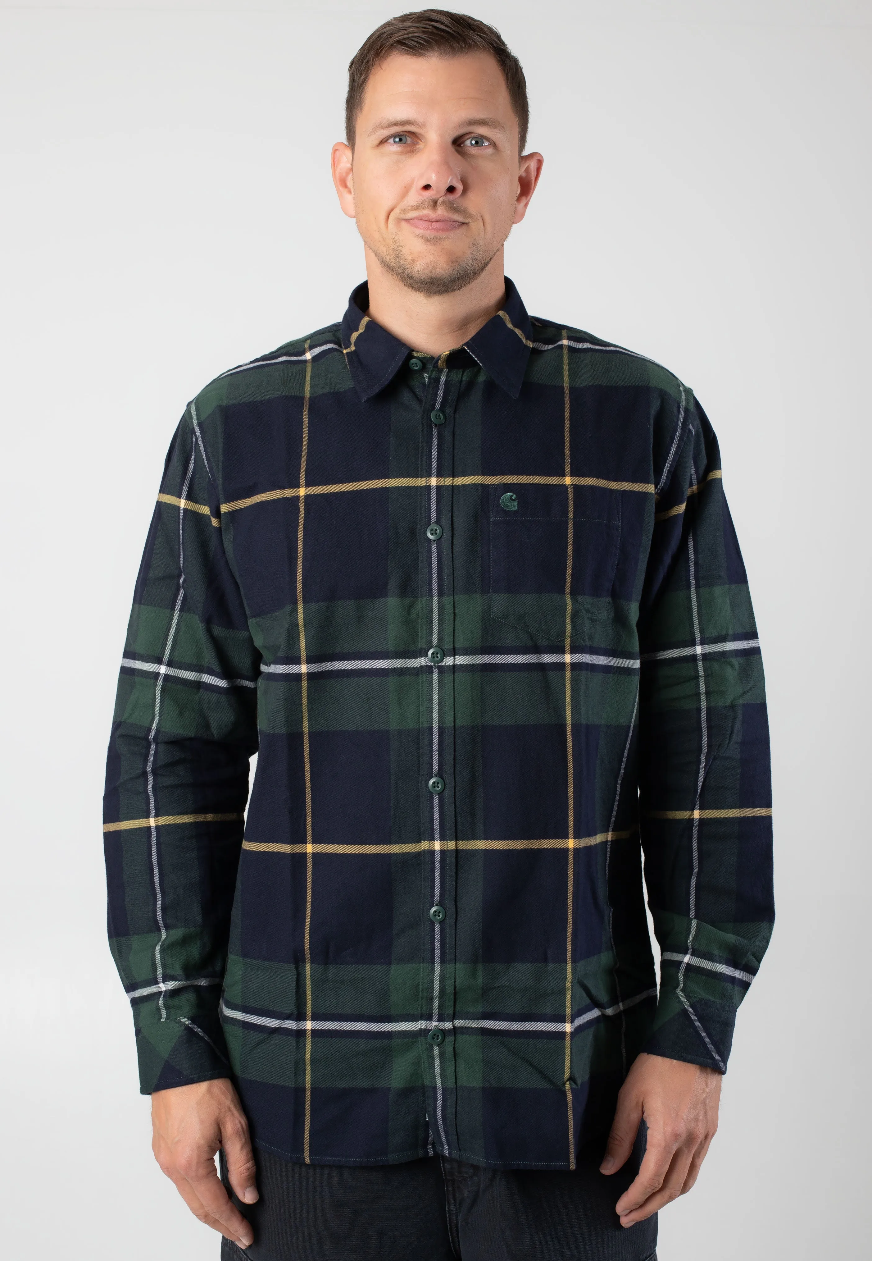 Carhartt WIP - Garnett Check/Sycamore Tree/Sycamore Tree - Shirt
