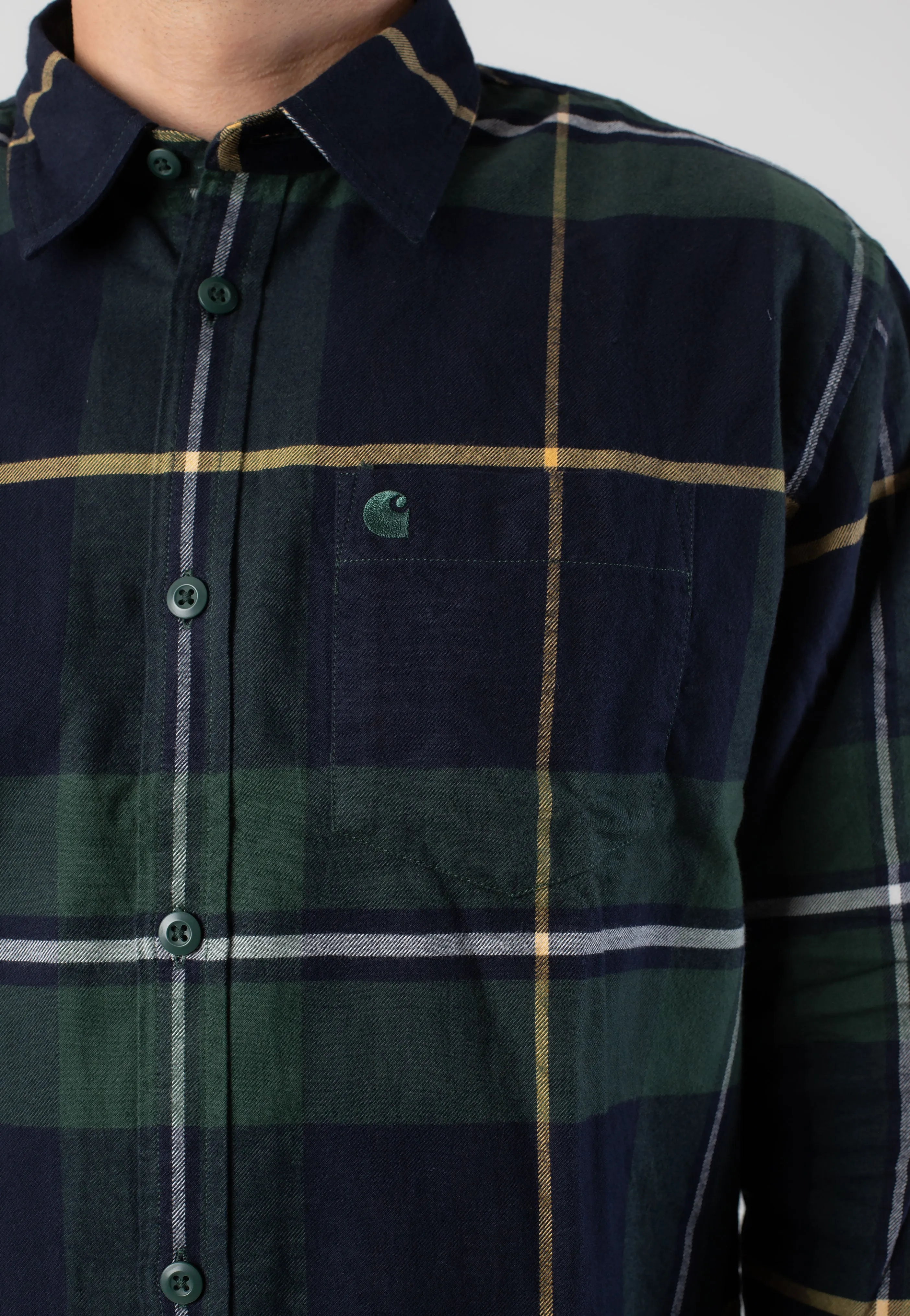 Carhartt WIP - Garnett Check/Sycamore Tree/Sycamore Tree - Shirt