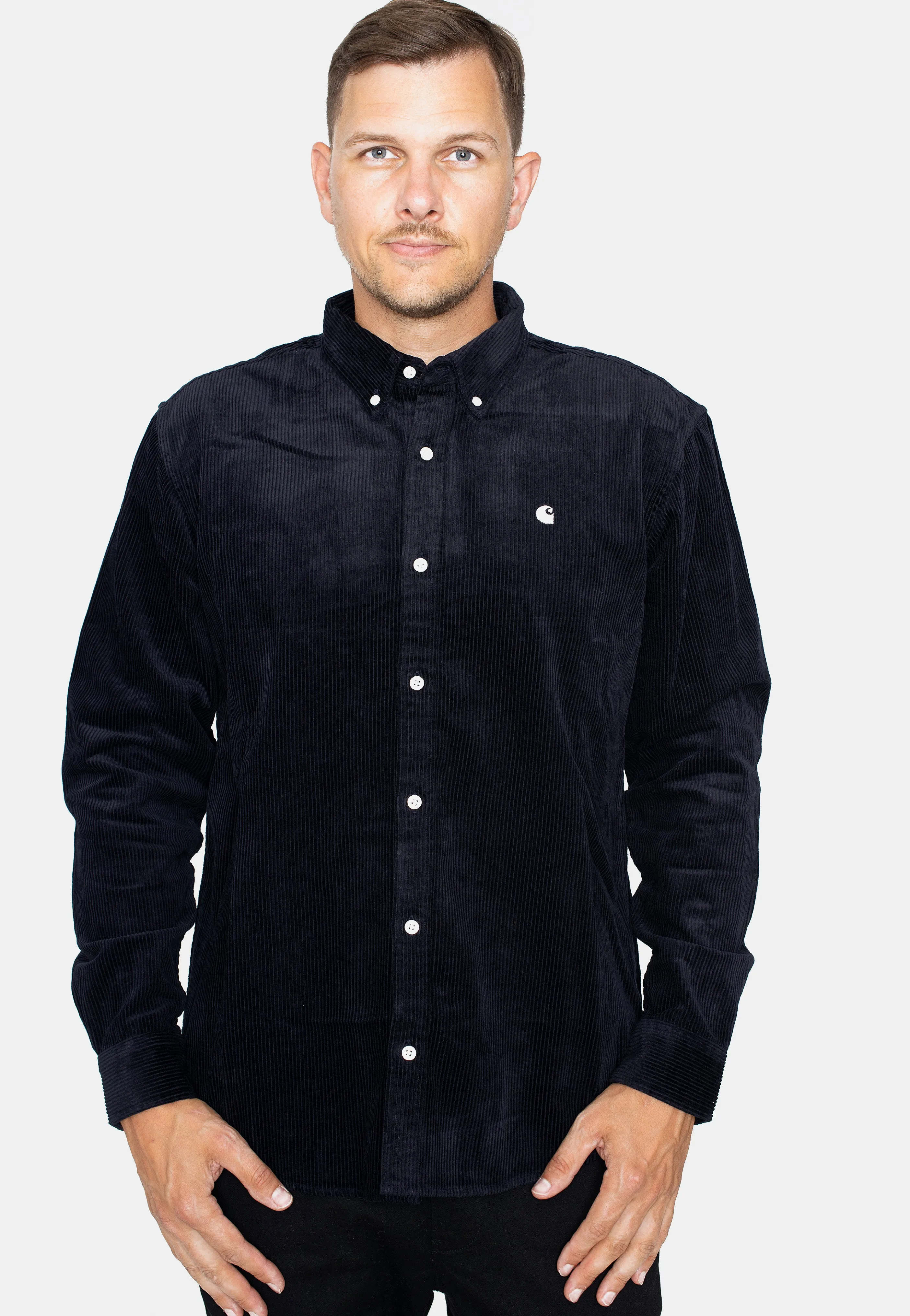 Carhartt WIP - Madison Cord Dark Navy/Wax - Shirt