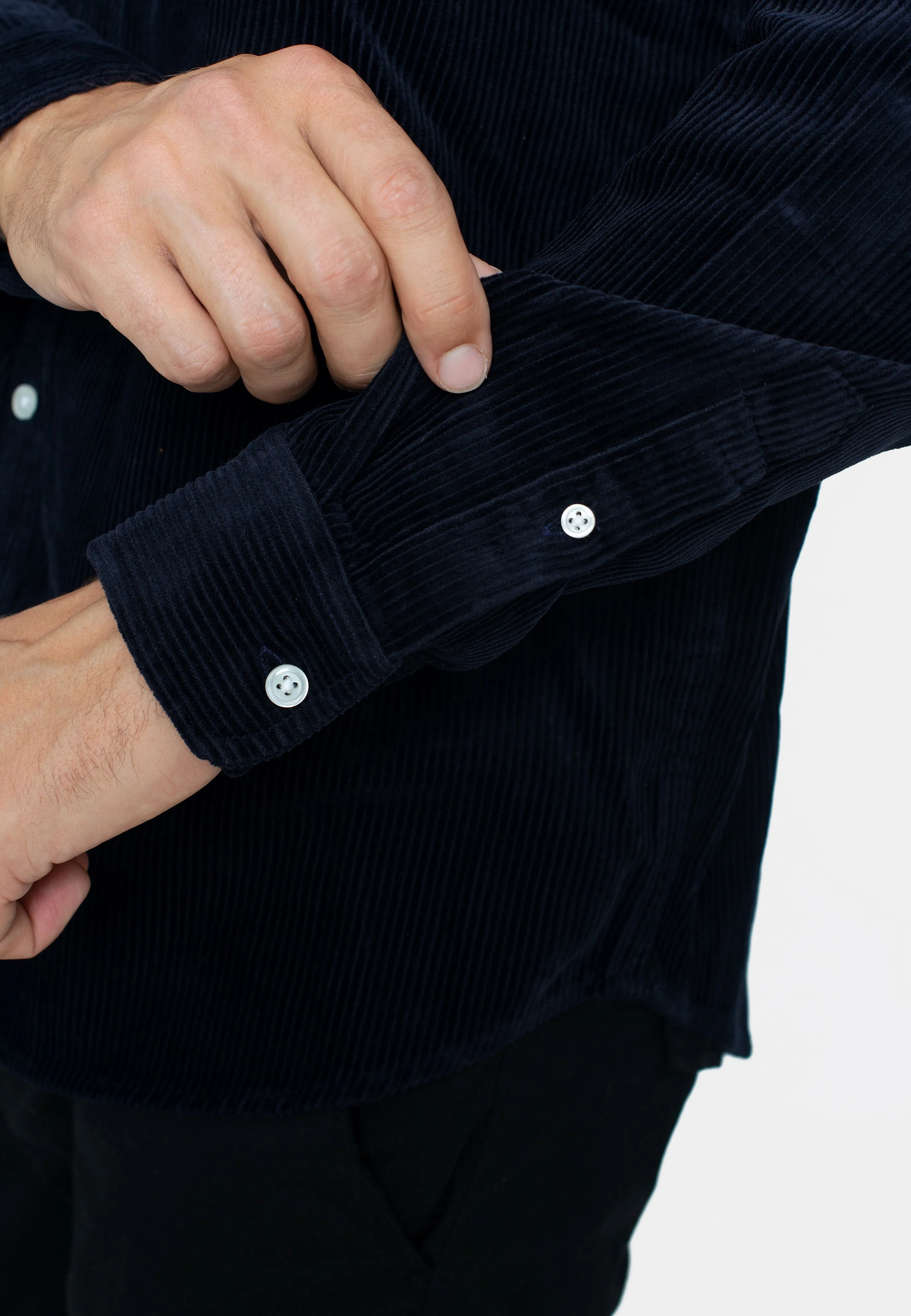 Carhartt WIP - Madison Cord Dark Navy/Wax - Shirt