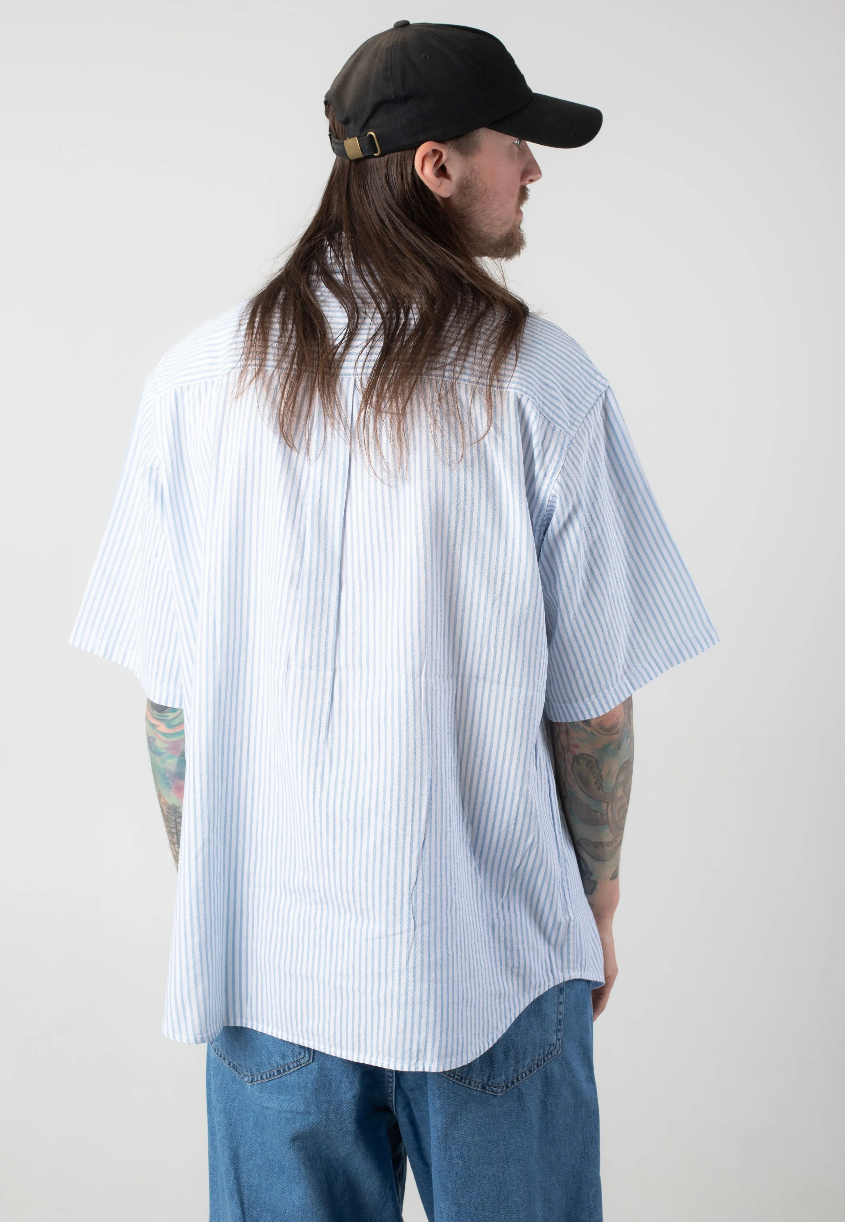 Carhartt WIP - Phelps Phelps Stripe/Bluebird - Shirt