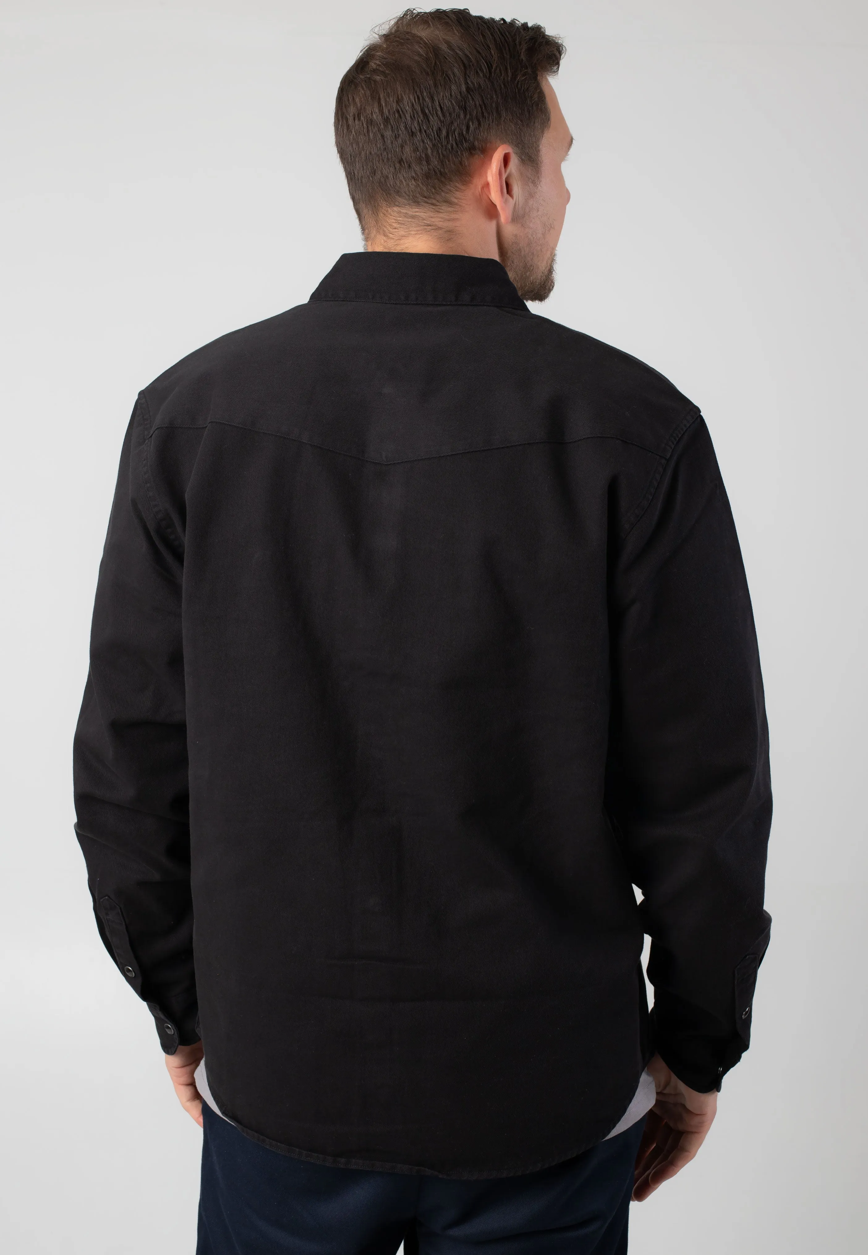 Carhartt WIP - Santa Fe Garment Dyed Black - Shirt