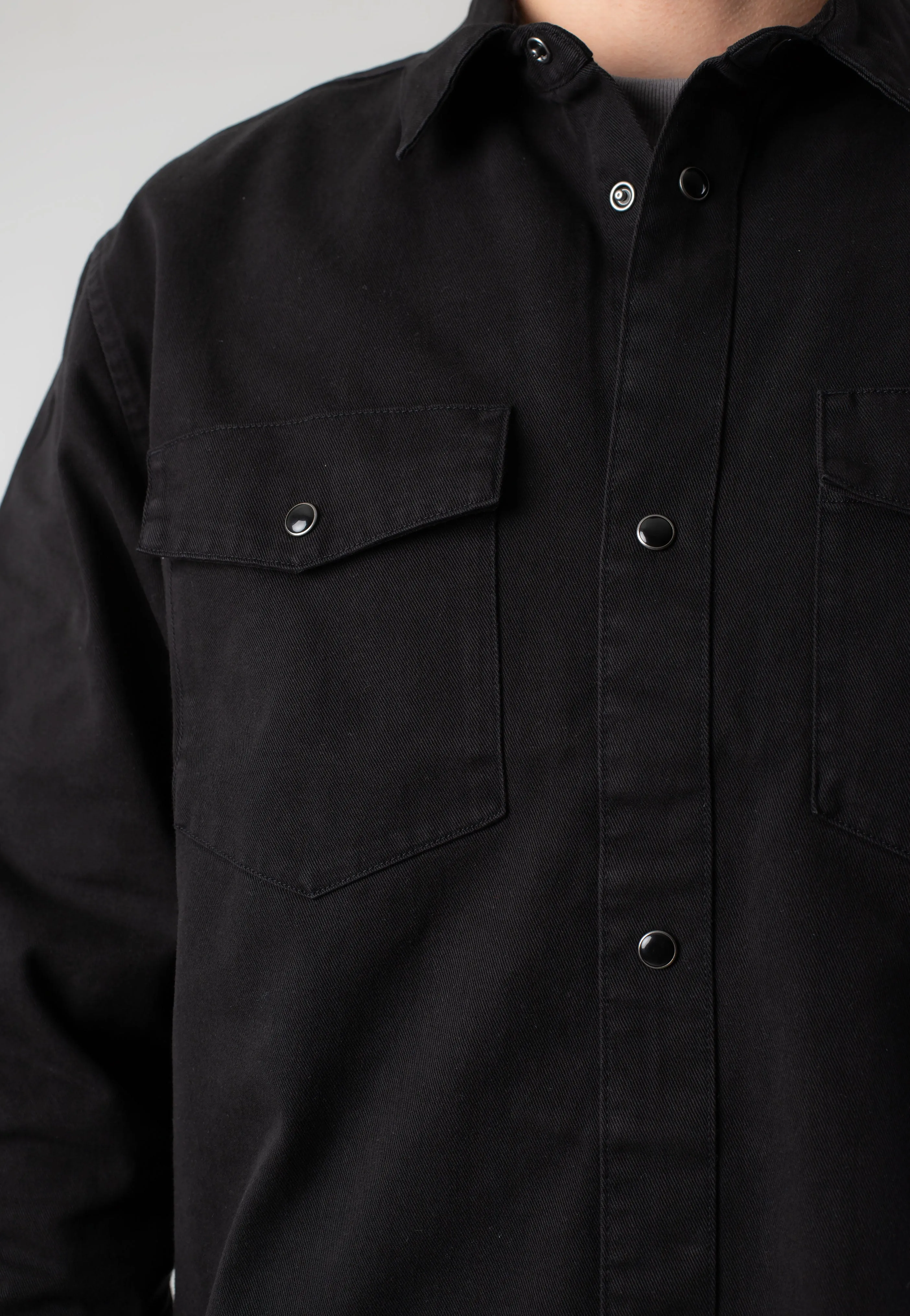 Carhartt WIP - Santa Fe Garment Dyed Black - Shirt