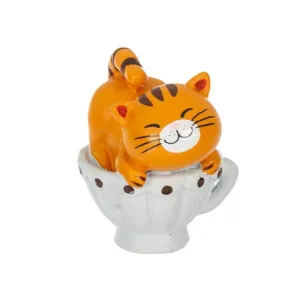 Cat Caf Token Charm 1.5"