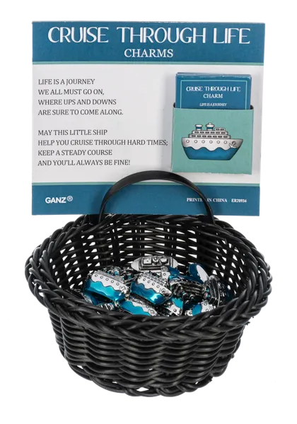 Cruise Through Life Token Charm 1"