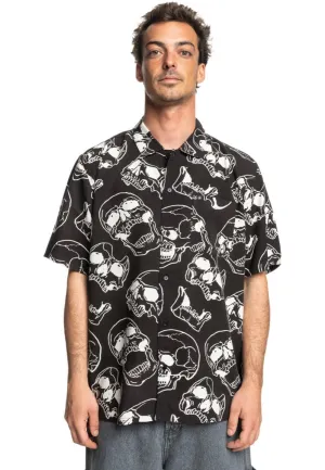 DC - Fracture Black Skully - Shirt