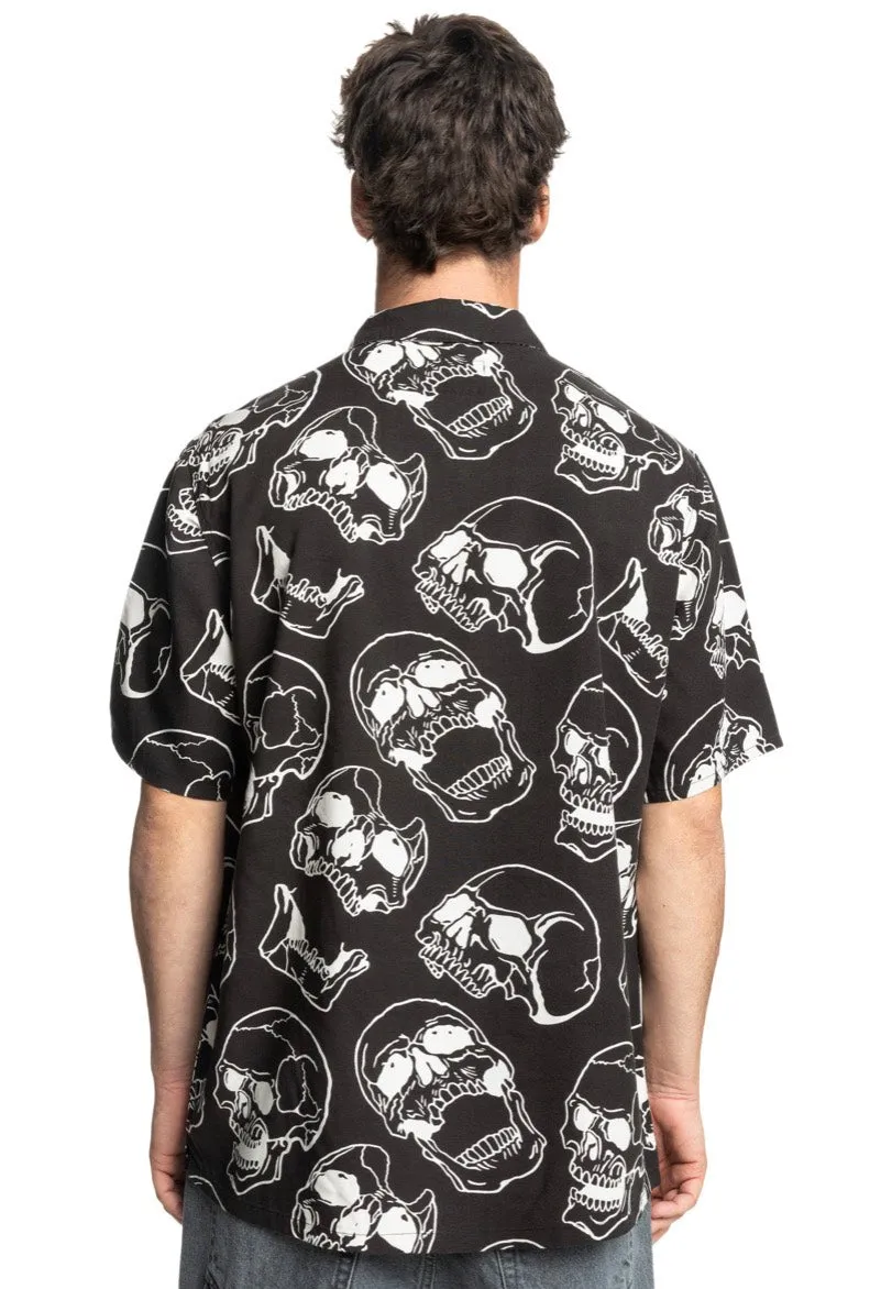 DC - Fracture Black Skully - Shirt