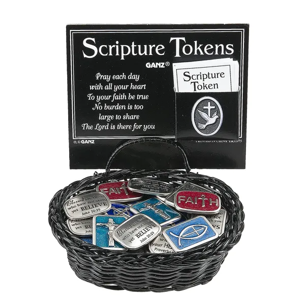 Encouraging Scripture Verses Prayer Token Charm