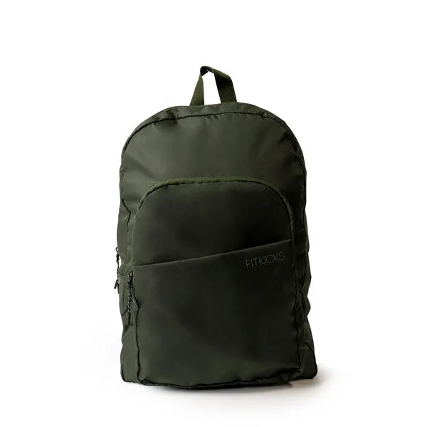 FITKICKS Green Hideaway Packable Backpack
