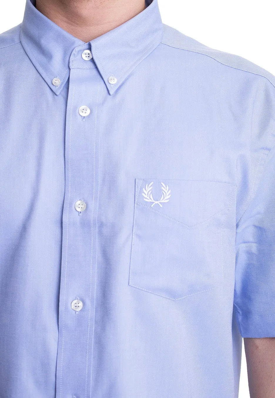 Fred Perry - Oxford Light Smoke - Shirt