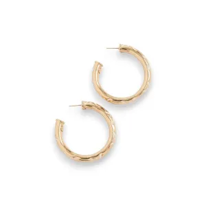 GAS BIJOUX - BARI HOOP EARRINGS
