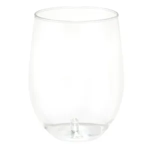 Hallmark Charmers Plastic Stemless Contour Glass, 19.5 oz.