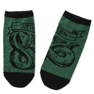 Hallmark Harry Potter Slytherin Novelty Ankle Socks