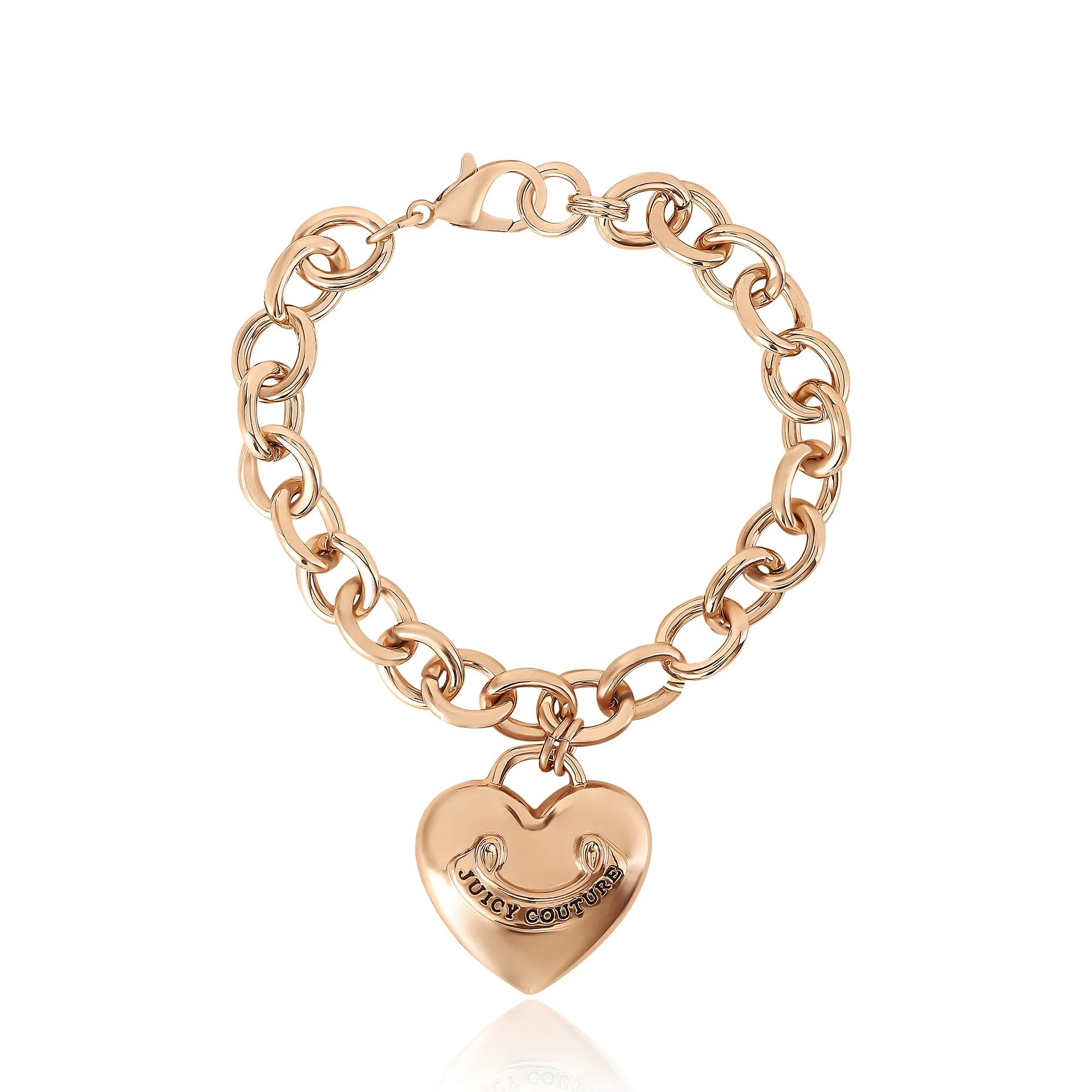 Heart Charm Chain Bracelet Juicy Couture