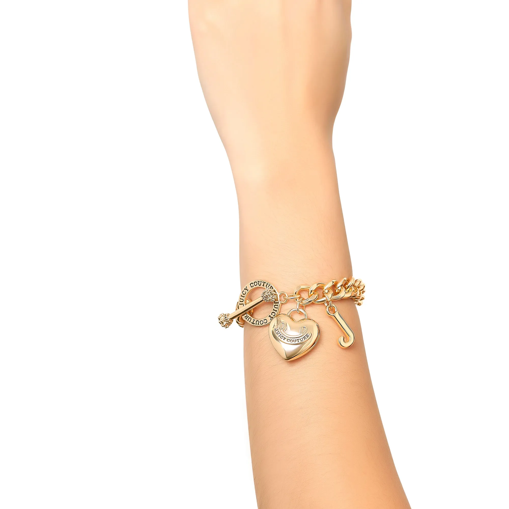 Heart Charm Toggle Bracelet Juicy Couture
