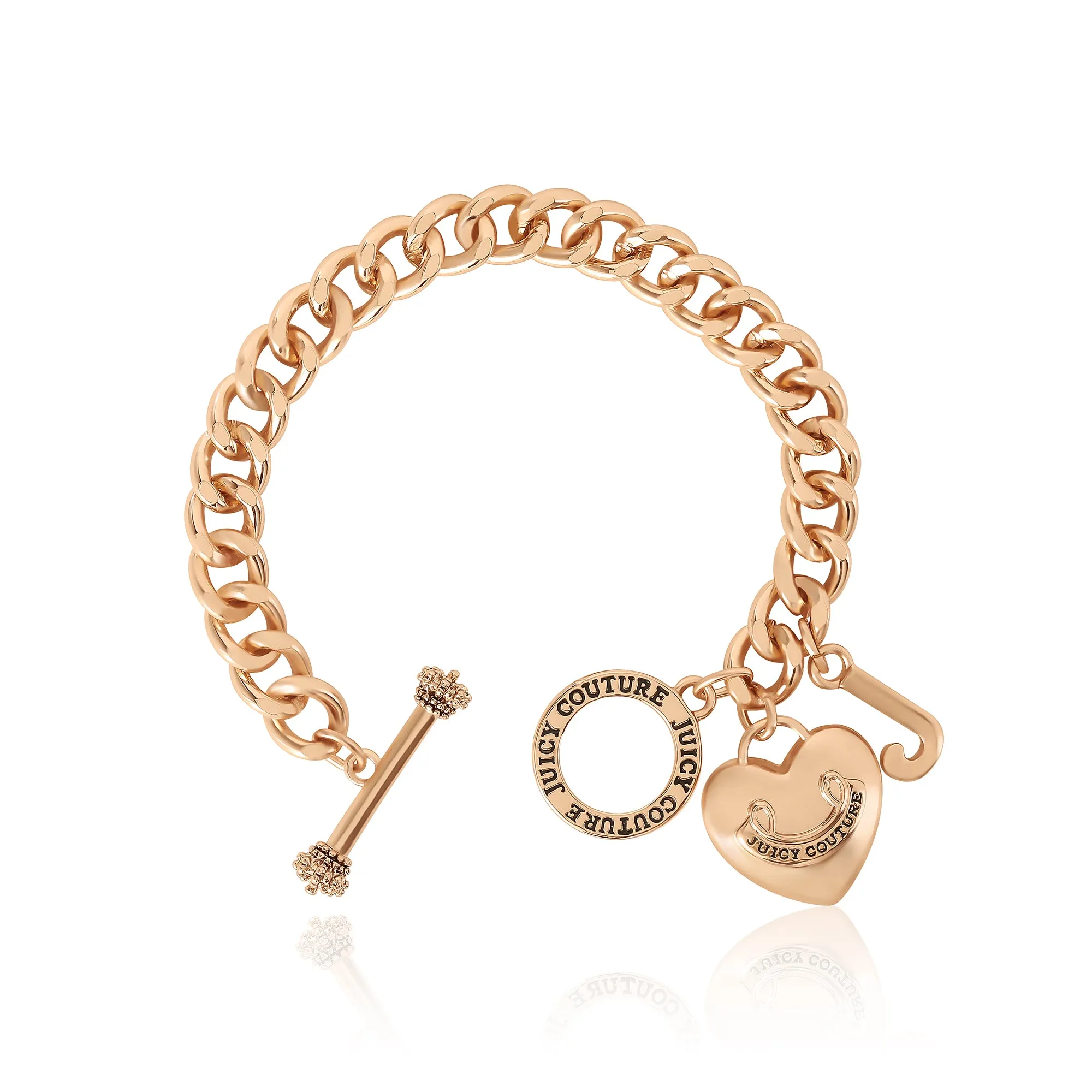 Heart Charm Toggle Bracelet Juicy Couture