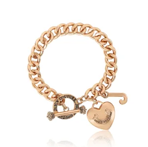 Heart Charm Toggle Bracelet Juicy Couture