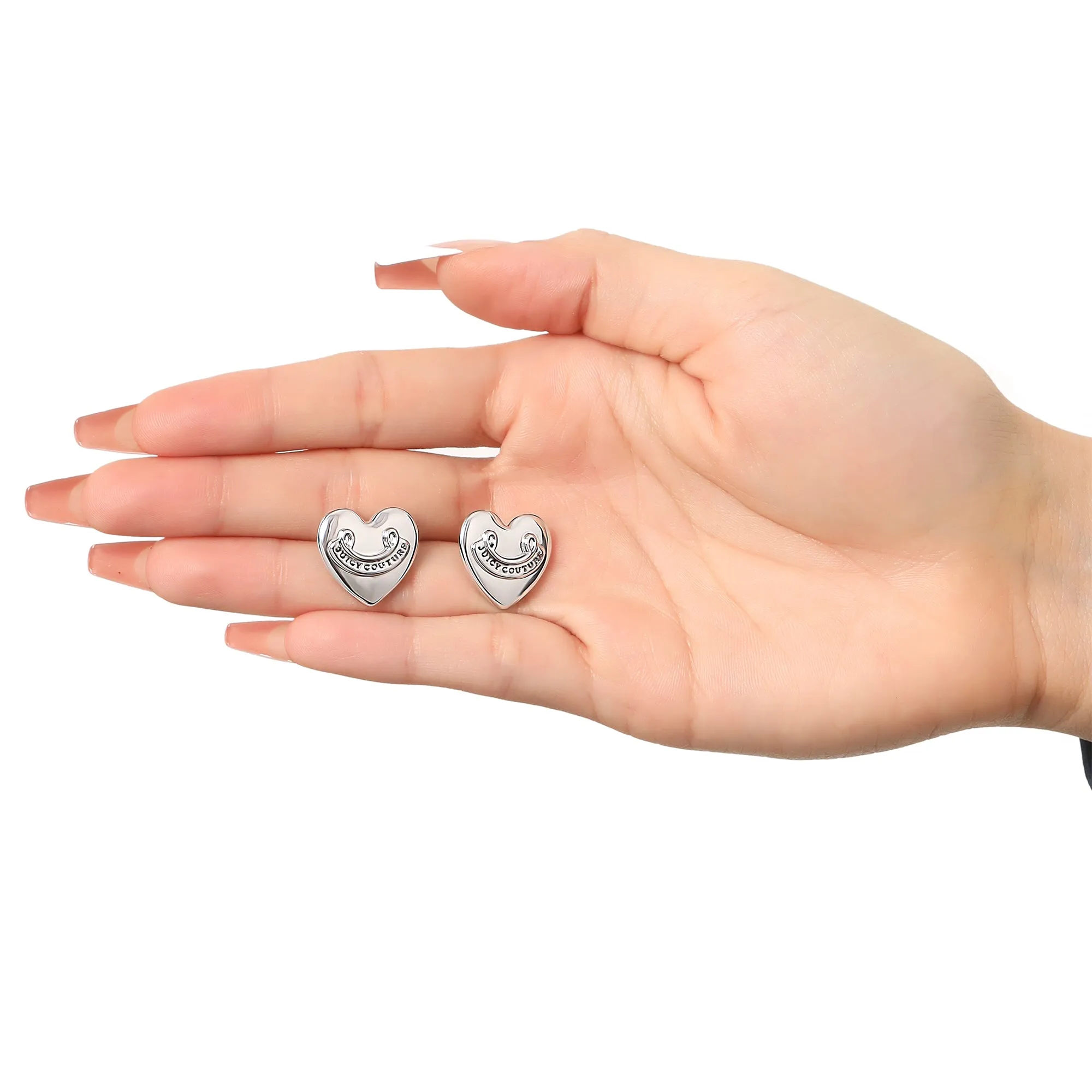 Heart Stud Earrings Juicy Couture