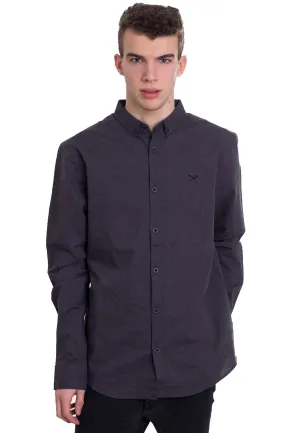 Iriedaily - Samuel L/S Anthracite Melange - Shirt