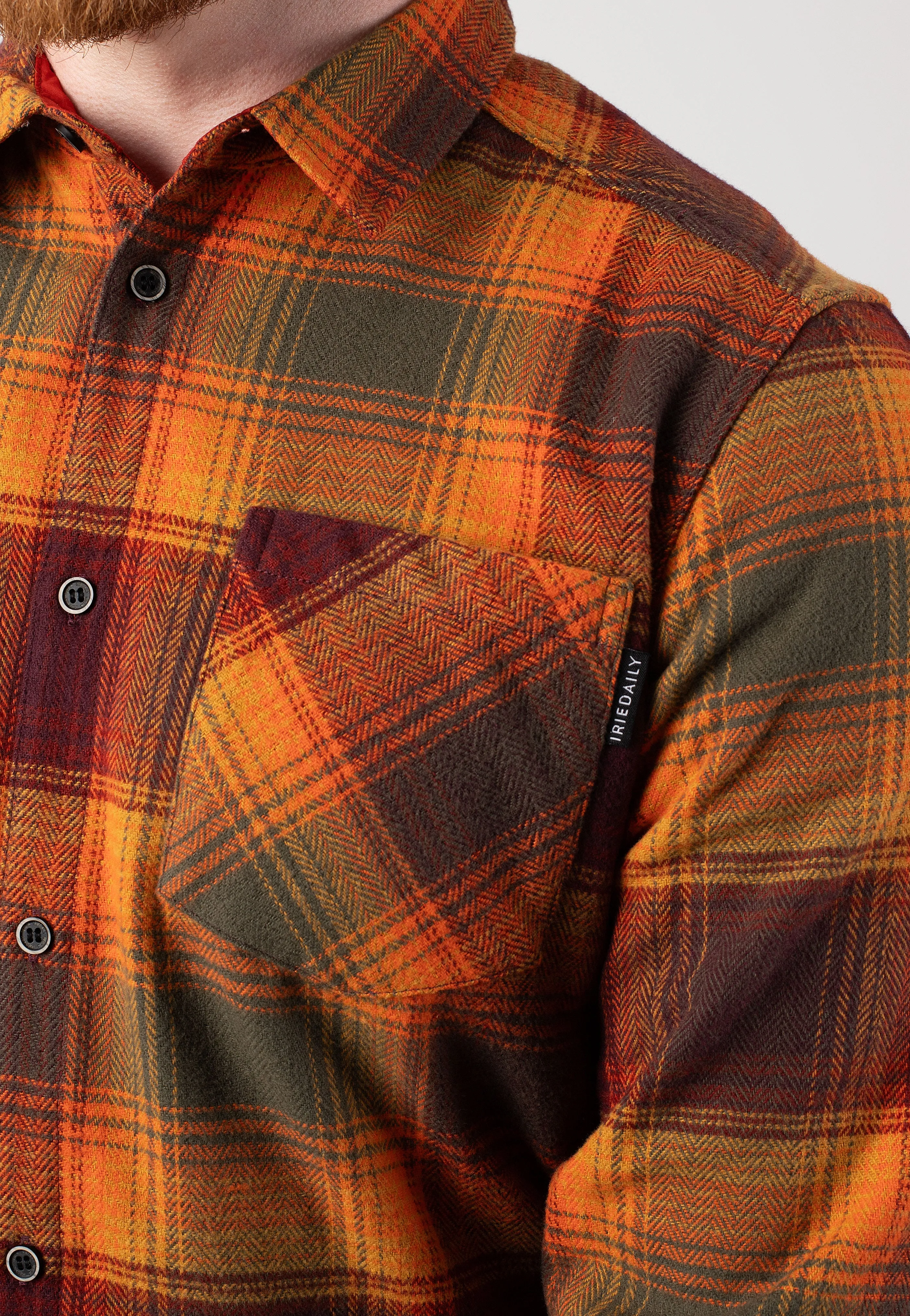 Iriedaily - Young Fella Orange Green - Shirt