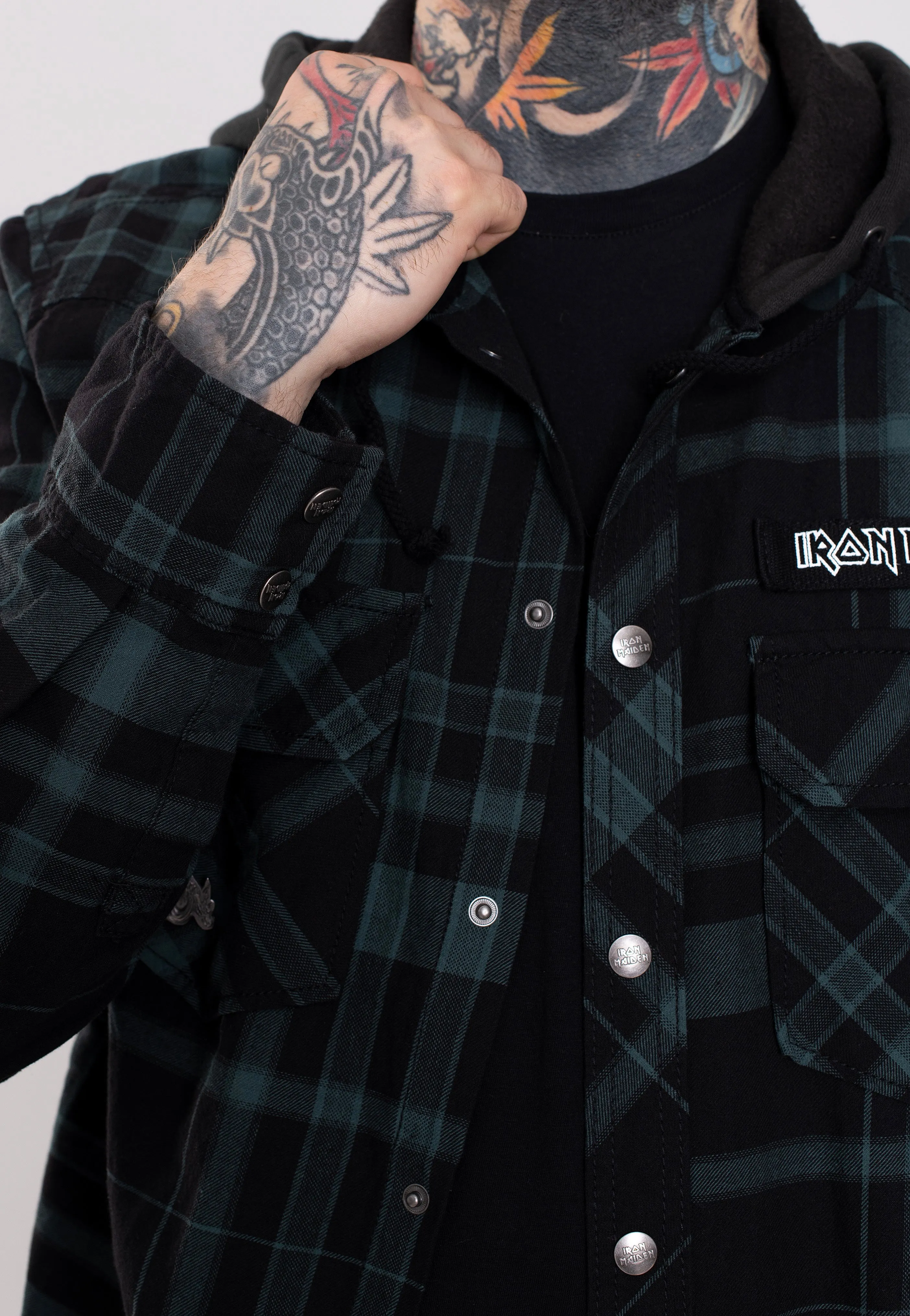 Iron Maiden - Eddie Black/Green - Shirt