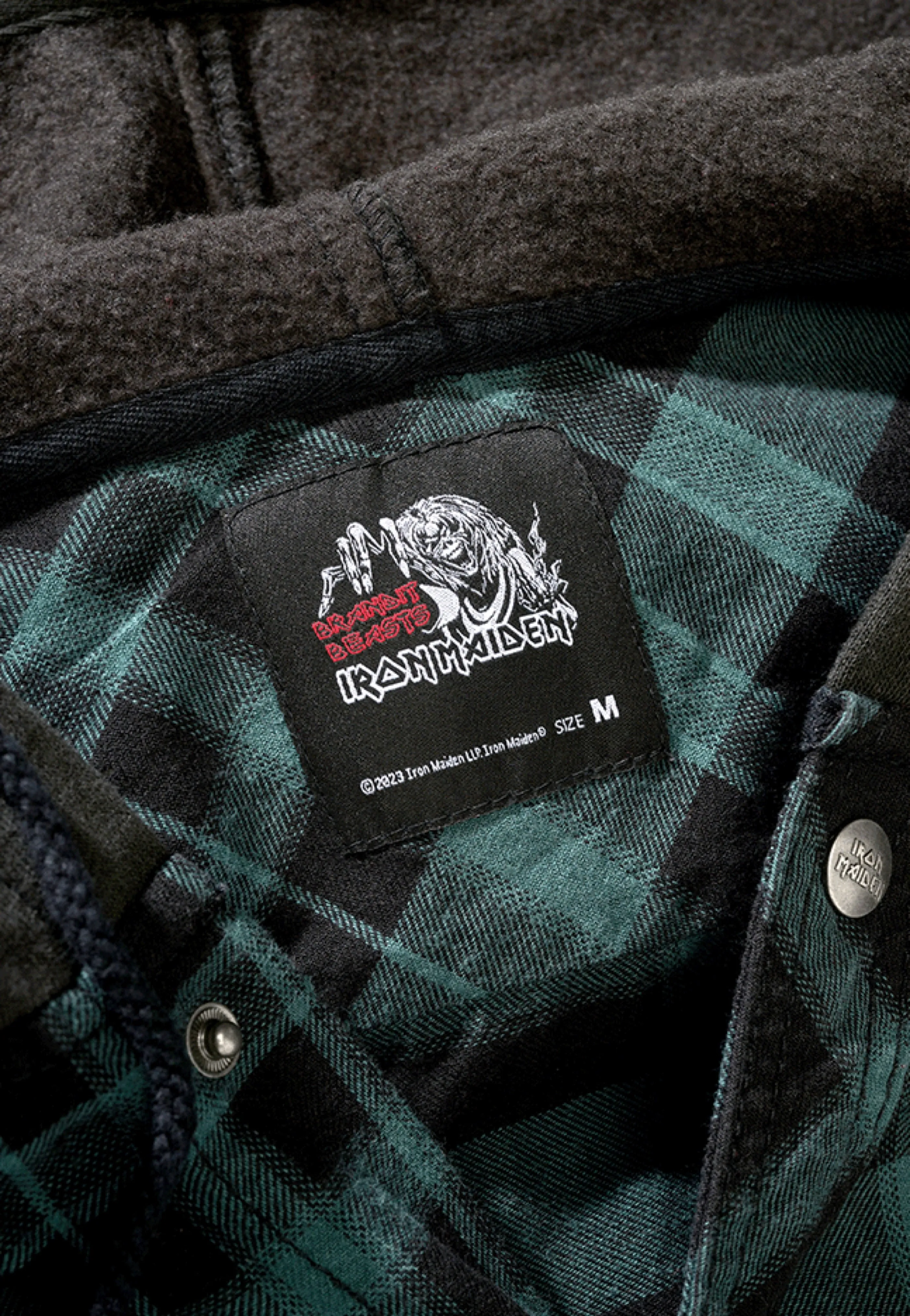 Iron Maiden - Eddie Black/Green - Shirt