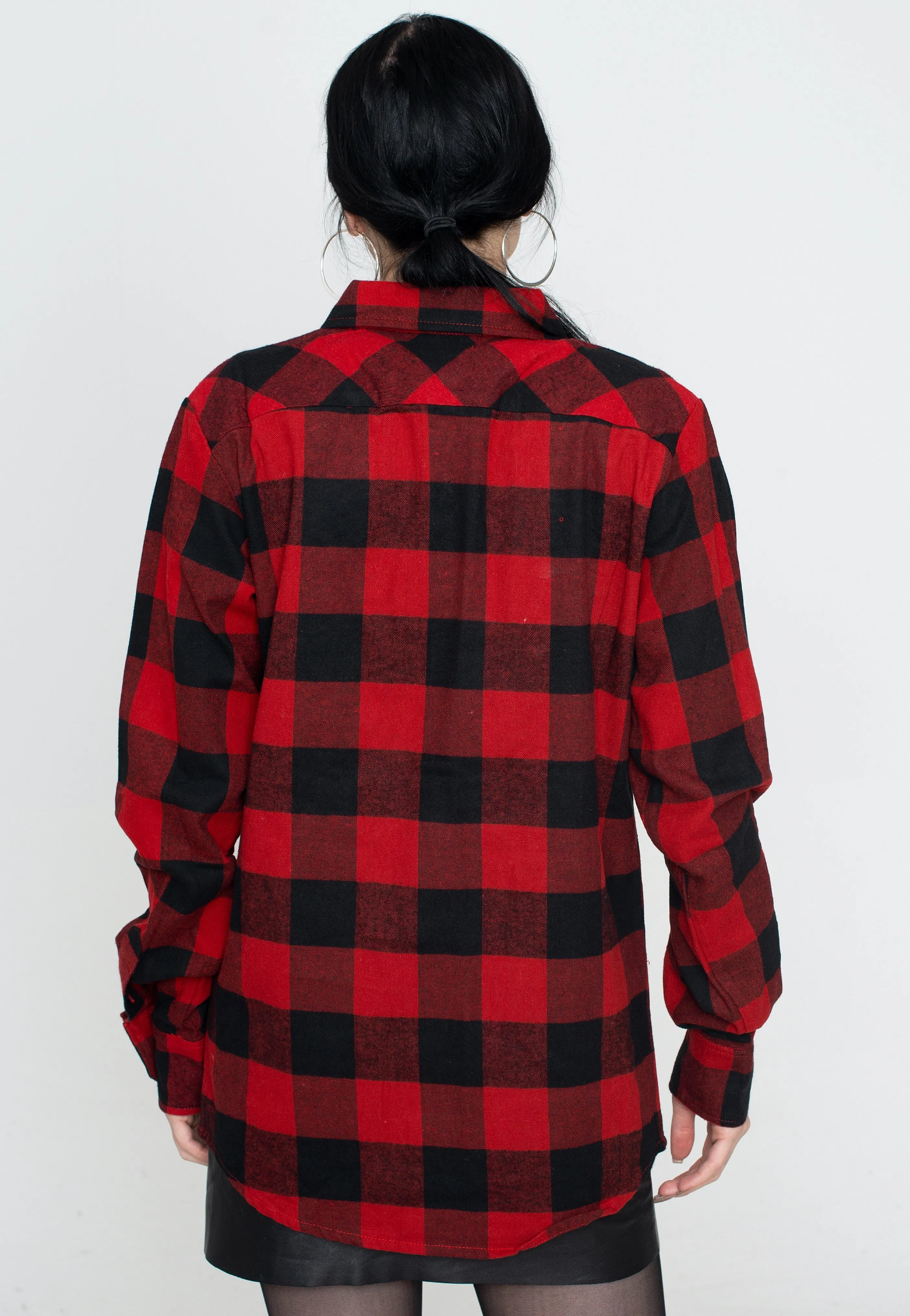 Ironnail - Hooft Black/Red Flanell - Shirt