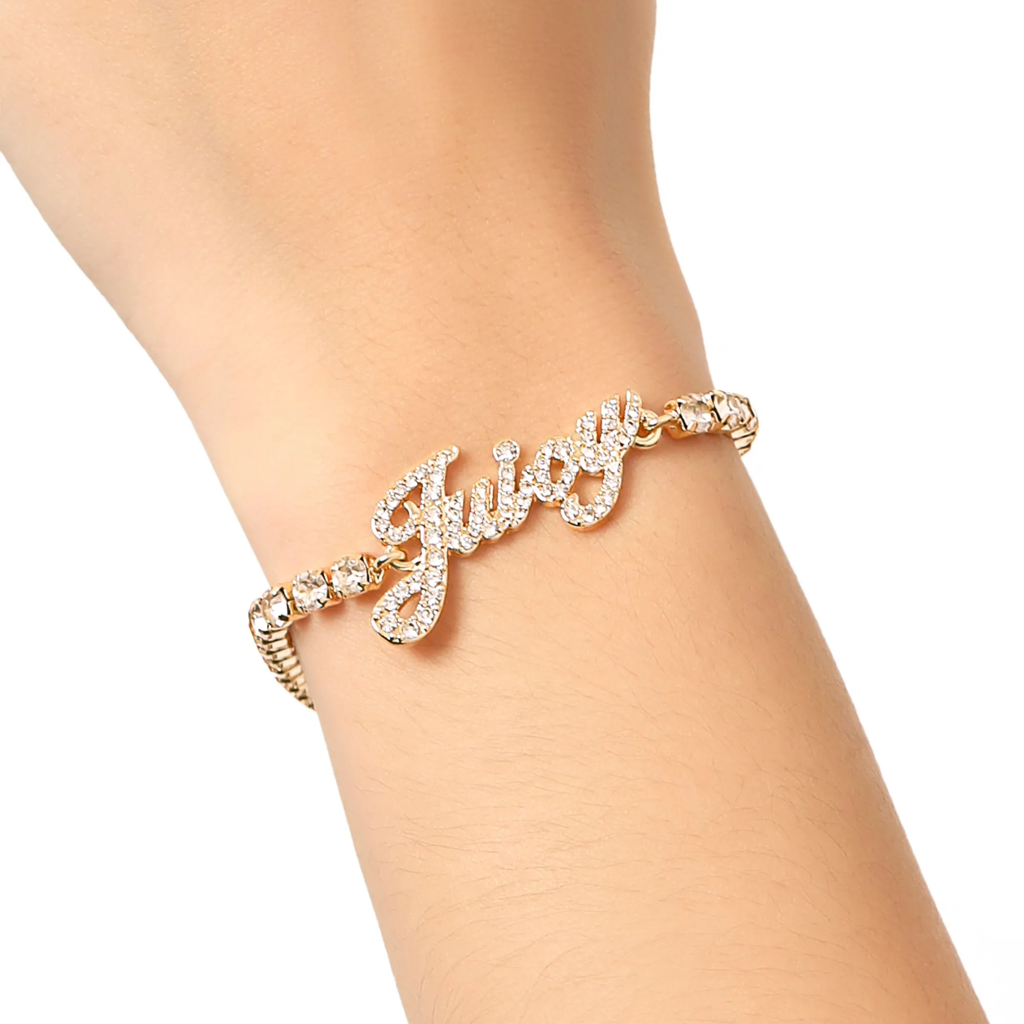 Juicy Script Crystal Tennis Bracelet Juicy Couture