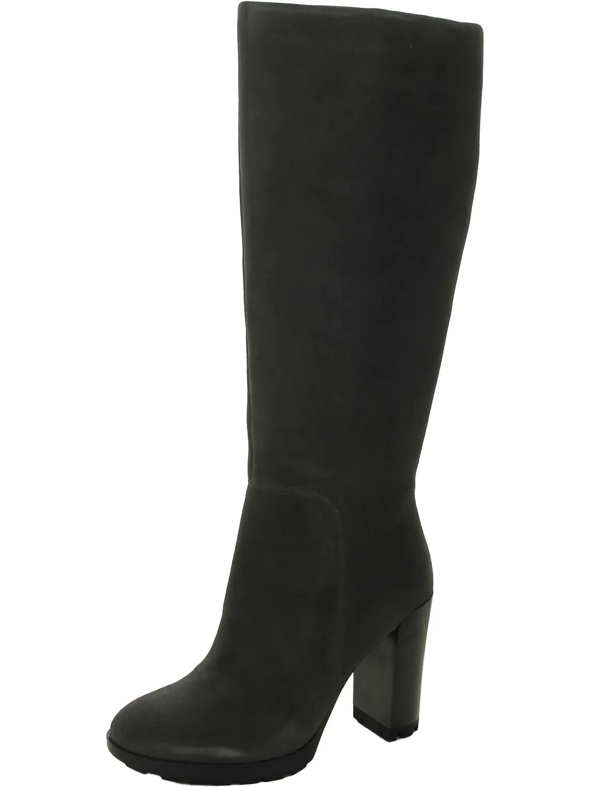 Justin 2.0 Womens Suede Heels Knee-High Boots