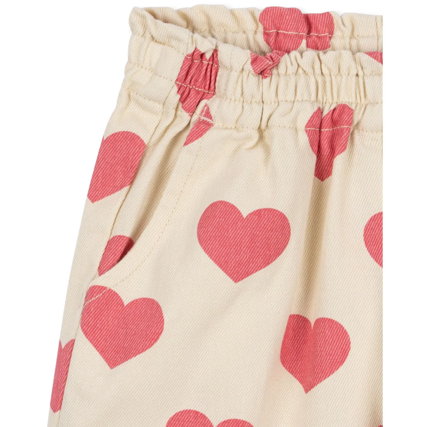 Konges Sljd Bon Coeur Pink Magot Frill Pants GOTS