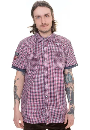 Lonsdale - Reigate Navy/Red/ White - Shirt