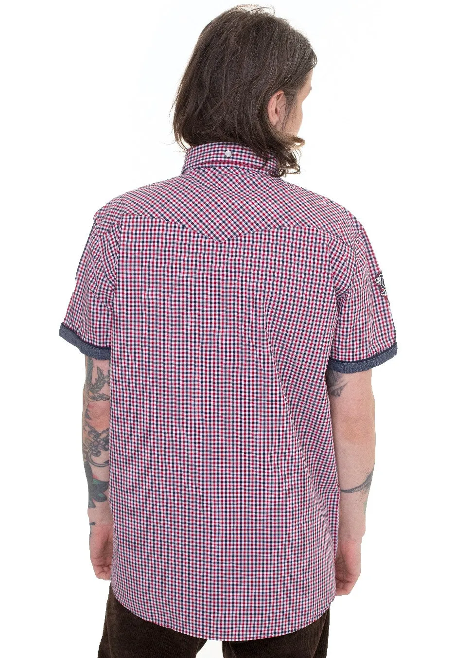 Lonsdale - Reigate Navy/Red/ White - Shirt