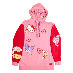 Loungefly Sanrio Hello Kitty & Pet Friends Unisex Hoodie