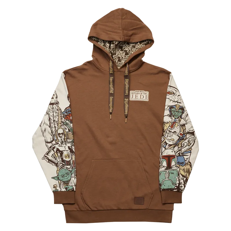 Loungefly Star Wars: Return of the Jedi Light Vs. Dark Unisex Hoodie