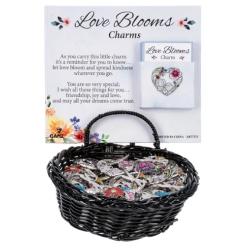 Love Blooms Charm Token