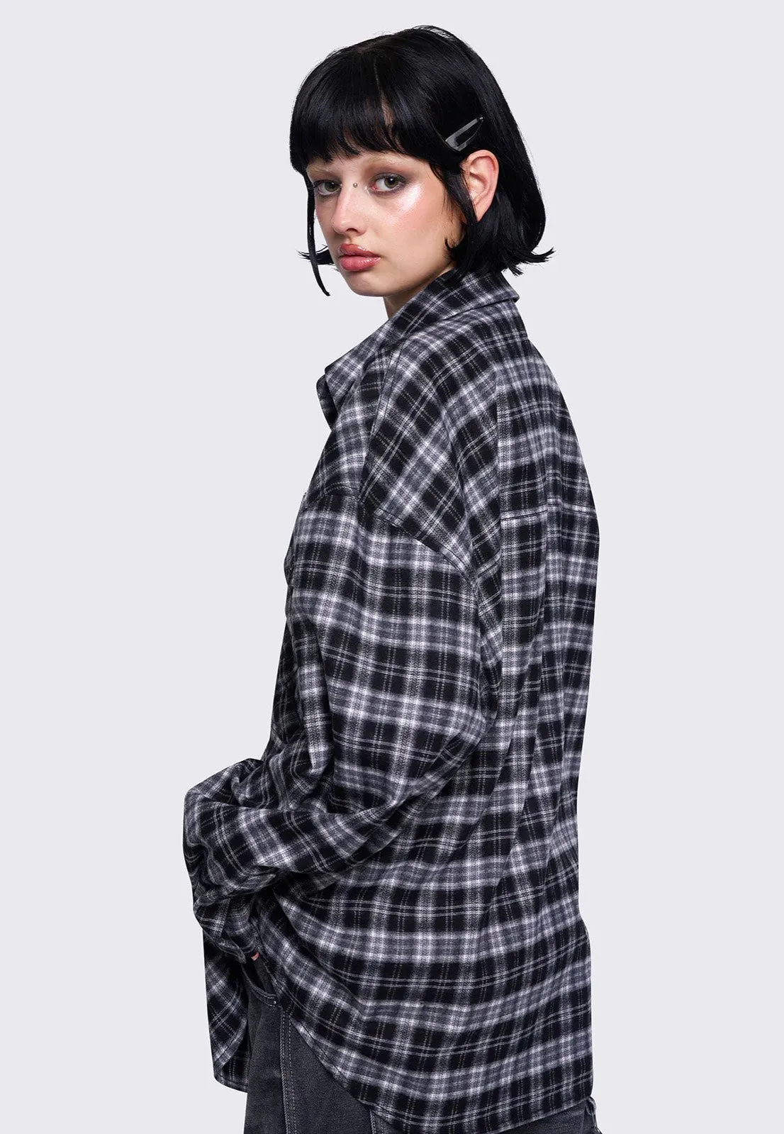 Minga London - Harper Black Plaid - Shirt