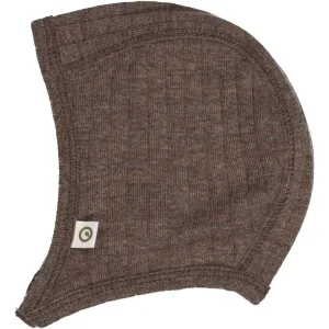 Msli Walnut Melange Woolly Rib Baby Helmet