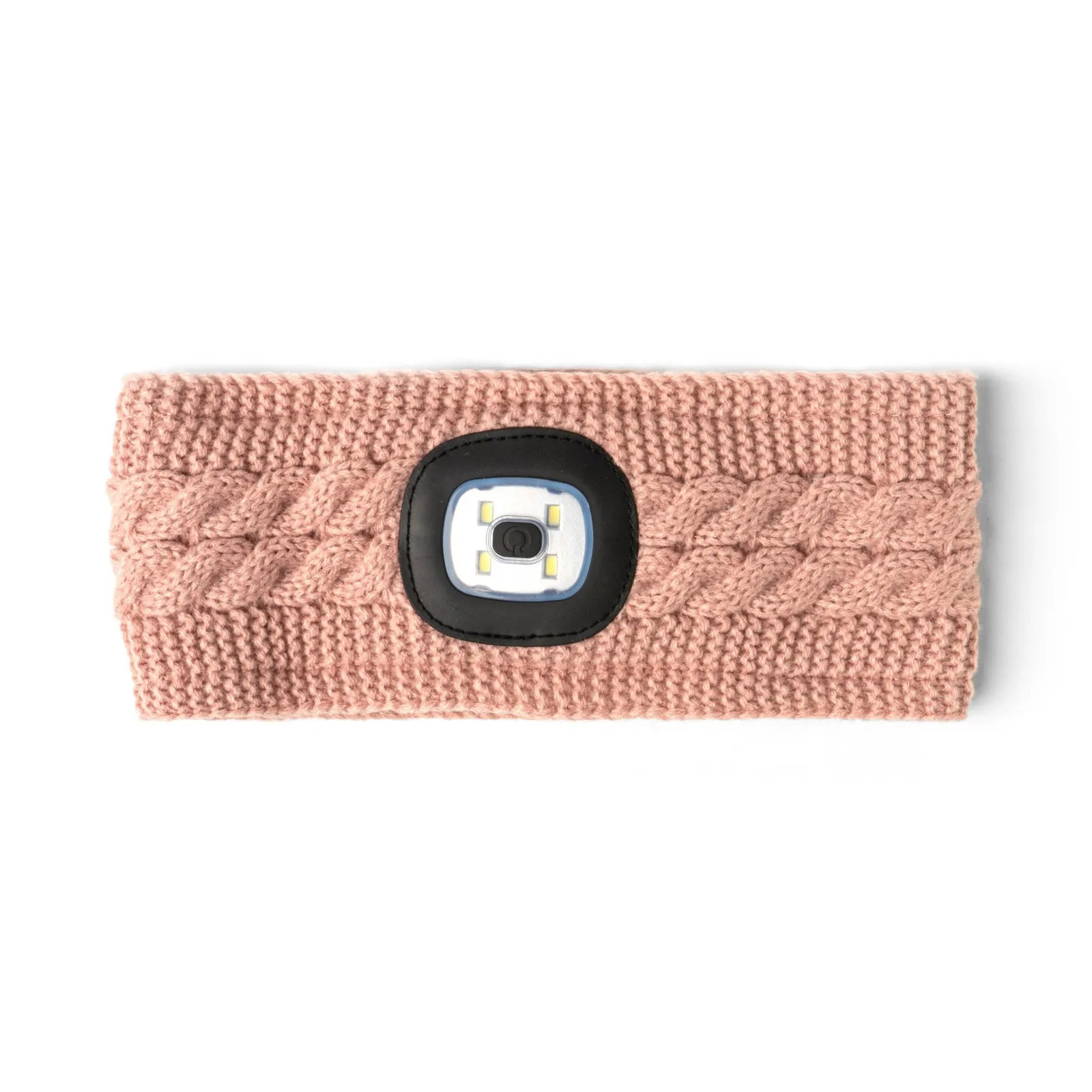 Night Scope Nova Rechargeable LED Light Knit Headwarmer - Pink