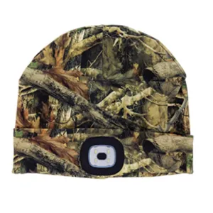 Night Scout Rechargeable LED Camo Beanie Hat