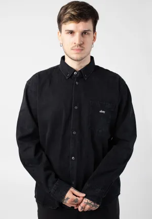 Obey - Logan Denim Woven Faded Black - Shirt