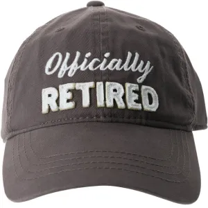 Officially Retired Gray Adjustable Unisex Hat