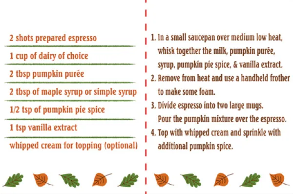 Pumpkin Spice Latte Token Charm