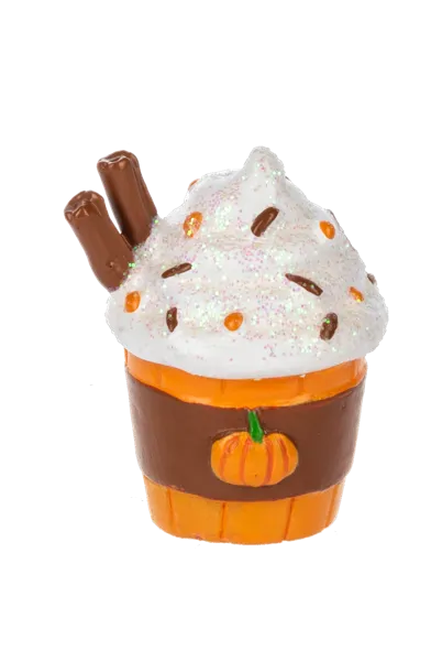 Pumpkin Spice Latte Token Charm
